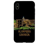 Carcasa para iPhone XS MAX Alhambra Granada España Viaje Souvenir City Monumento Regalo