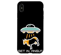 Carcasa para iPhone XS MAX Alien Abduction Cattle Angus Beef We're Having Hamburgers