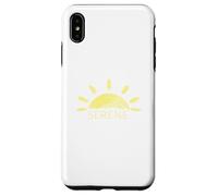 Carcasa para iPhone XS MAX Amanecer Sereno Sol Minimalista Naturaleza Tranquila