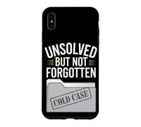 Carcasa para iPhone XS MAX Amante del Crimen Verdadero y Amante del Misterio sin Resolver