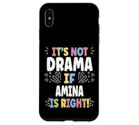 Carcasa para iPhone XS MAX Amina Personalized Women's Gift Custom Amina