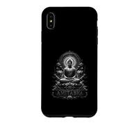 Carcasa para iPhone XS MAX Amitabha Buda Meditación Lotus Dharma Rueda Mandala