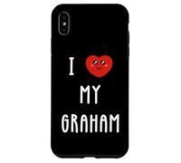 Carcasa para iPhone XS MAX Amo A Graham Nombre Gracioso
