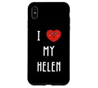 Carcasa para iPhone XS MAX Amo A Helen Nombre Gracioso