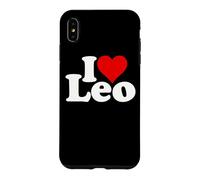 Carcasa para iPhone XS MAX Amo CORAZÓN Leo Leonardo Leopold