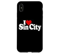 Carcasa para iPhone XS MAX Amo CORAZÓN SIN Ciudad Las Vegas BEBÉ