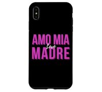 Carcasa para iPhone XS MAX Amo MIA Madre I Love My Italian Mom Regalo Festa Della Mamma