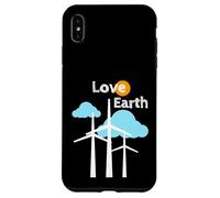 Carcasa para iPhone XS MAX Amor Tierra Cambio climático Energía renovable Energía eólica