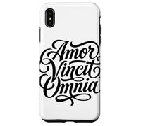 Carcasa para iPhone XS MAX Amor Vincit Omnia El Amor Conquista Todo el día de San Valentín