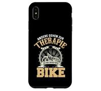 Carcasa para iPhone XS MAX Andere Gehen Zur Therapie Ich Hab Einfach Mein Bike