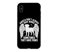 Carcasa para iPhone XS MAX Angels Don't Always Have Wings Sometimes They Have Paws