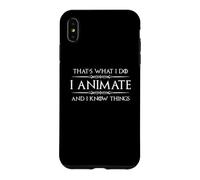 Carcasa para iPhone XS MAX Animo y sé Cosas Divertidas animador Digital de Dibujos Animados