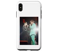 Carcasa para iPhone XS MAX Annie Lennox & David Bowie en Vivo en el Concierto de Freddie Mercury