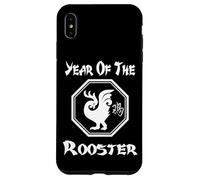 Carcasa para iPhone XS MAX Año del Gallo Calandra China Astrología del Zodiaco