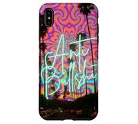 Carcasa para iPhone XS MAX Anti Bullshit Retro Sunset Palm Street Estética