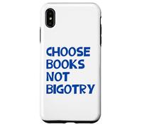 Carcasa para iPhone XS MAX Anti-Racista Elige Libros No Bigotry Lector Feminista Lectura
