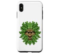 Carcasa para iPhone XS MAX Antiguo Bosque Cara Pagana Naturaleza Espíritu Celta Popular Regalo