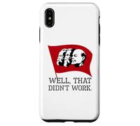 Carcasa para iPhone XS MAX Antisocialismo y Comunismo - Bueno, eso no funcionó