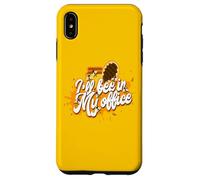 Carcasa para iPhone XS MAX Apicultor I'Ll Bee In My Office Funny Apicultura