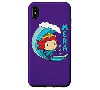 Carcasa para iPhone XS MAX Aquaman Movie Chibi Mera and Mermaid Wave