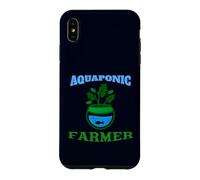 Carcasa para iPhone XS MAX Aquaponic Farmer Cultivador hidropónico de Agricultura sostenible