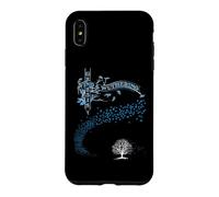 Carcasa para iPhone XS MAX Árbol Blanco con Respaldo Completo de Genesis Wind and Wuthering