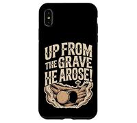 Carcasa para iPhone XS MAX Arriba de la Tumba resurrección Cristiana Tumba vacía