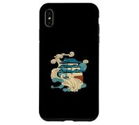 Carcasa para iPhone XS MAX Arte Asiático Tradicional Edificio Japonés Océano Ola