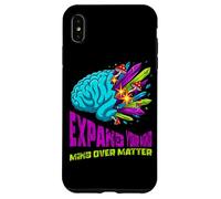 Carcasa para iPhone XS MAX Arte de Hongos cristalinos Coloridos del Cerebro anatómico Surrealista
