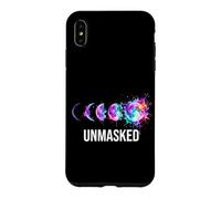Carcasa para iPhone XS MAX Arte de Salpicaduras de Arco Iris para Adultos diagnosticado tardío sin máscara