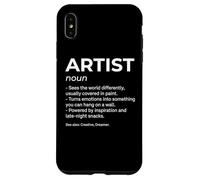 Carcasa para iPhone XS MAX Artista Diccionario Definición Amante del Arte Artista Creativo