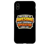 Carcasa para iPhone XS MAX Así es como se ve un Impresionante Operador de Equipos Pesados