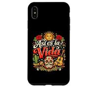 Carcasa para iPhone XS MAX ASI ES LA Vida - UN Dicho español Que Significa Esa ES Vida