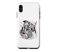 Carcasa para iPhone XS MAX Atenea Diosa Guerrera Griega Antigua Búho Esparta