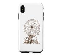Carcasa para iPhone XS MAX Atlas Vintage Dios Griego Mitología Titán Dios Historia Arte