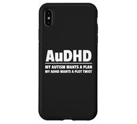 Carcasa para iPhone XS MAX AuDHD Autismo TDAH Mentes neurodivergentes