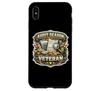 Carcasa para iPhone XS MAX Auditoría Temporada Veterano Divertido Contador de Impuestos Contador Broma