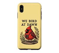 Carcasa para iPhone XS MAX Aves al Amanecer Cardenal Birdwatching Birdwatching
