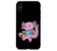 Carcasa para iPhone XS MAX Axolotl Juega fútbol Americano