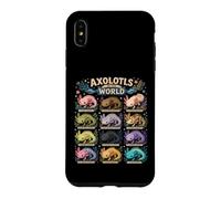 Carcasa para iPhone XS MAX Axolotls of The World Funny Axolotl