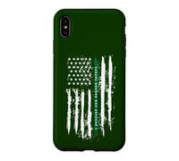 Carcasa para iPhone XS MAX Back The Green Thin Green Line American Flag Border Patrol
