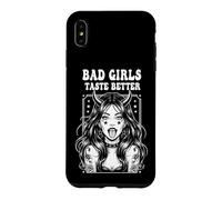 Carcasa para iPhone XS MAX Bad Girls Taste Better Funny Adult Humor Tattoos
