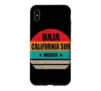 Carcasa para iPhone XS MAX Baja California Sur México Retro Vintage Baja California Sur
