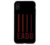 Carcasa para iPhone XS MAX Bajista/Guitarrista - EADG 4 Cuerdas Bajo