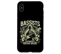 Carcasa para iPhone XS MAX Bajistas juzgando Silenciosamente Guitarra Solos Bajista