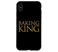 Carcasa para iPhone XS MAX Baking King Expert Pastry Cookie Chef Cake Baker Decorator
