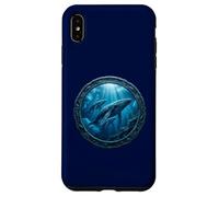 Carcasa para iPhone XS MAX Ballena jorobada observador de Ballenas buceador Ballena Familia en el océano