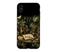 Carcasa para iPhone XS MAX Banco botánico para macetas de Invernadero Vintage, diseño de Naturaleza