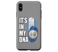 Carcasa para iPhone XS MAX Bandera de ADN de Belice y Guatemala, Regalo de Patrimonio