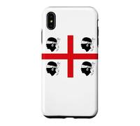 Carcasa para iPhone XS MAX Bandera de Cerdeña Italia 4 Moros Cerdeña
